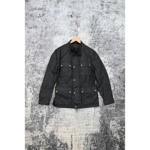 Belstaff Fieldmaster Black Waxed Canvas Jacket Size EU 50 / S Small